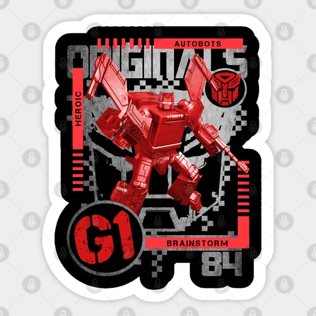 G1 Originals - Brainstorm Sticker by CRD Branding